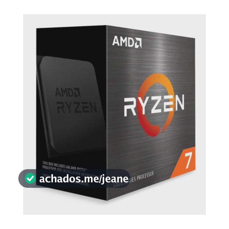 Processador Amd Ryzen 7 5700x 100-100000926wof De 8 Núcleos