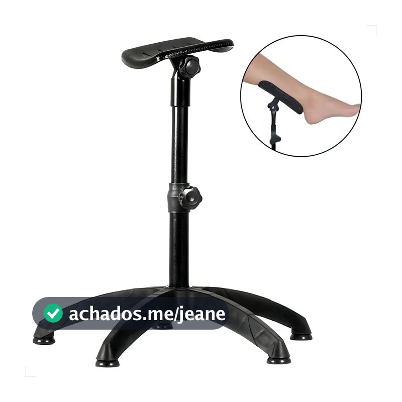 Tripé Modelo Diva Suporte Articulado Para Pernas - Preto