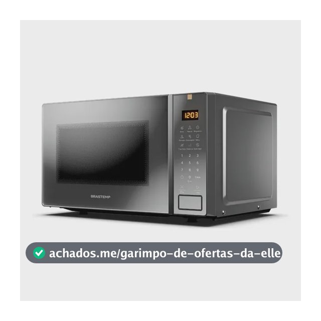 Micro-ondas Brastemp 23 Litros Multi Preparos - BMS23A