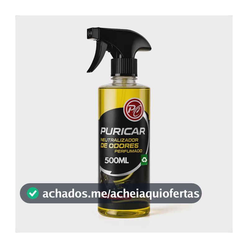 Neutralizador Odores Automotivo Aromatizante Puricar 500ml Neutralizador De Odores Puricar 500ml