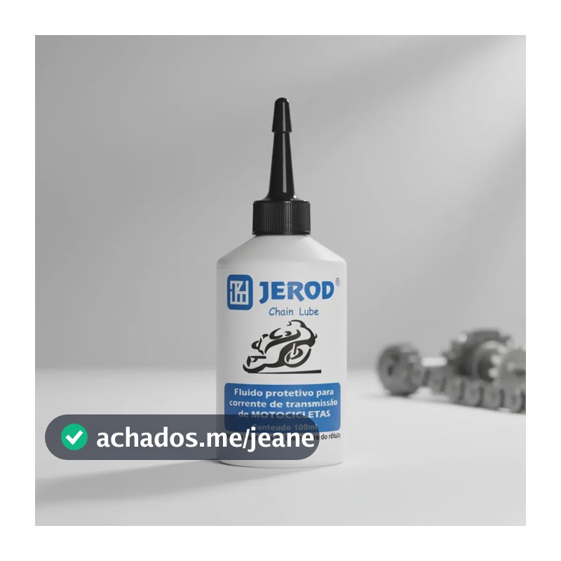 Óleo Lubrificante P/ Corrente Moto Grafitado Moto Jerod Novo
