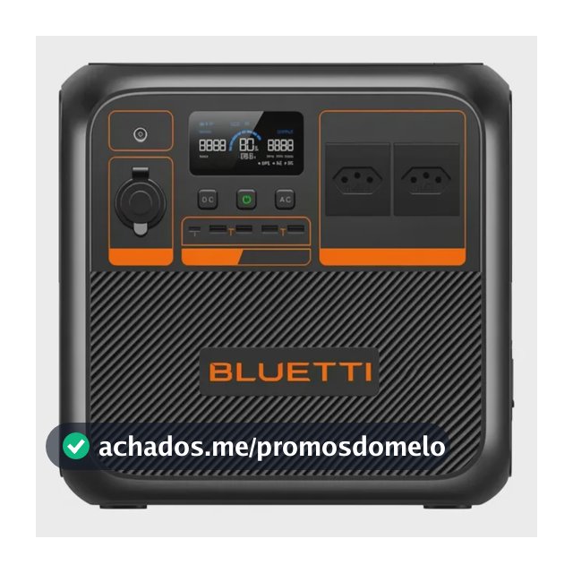 Gerador De Energia Solar Bluetti Ac180p 1.800 W / 1.440 Wh