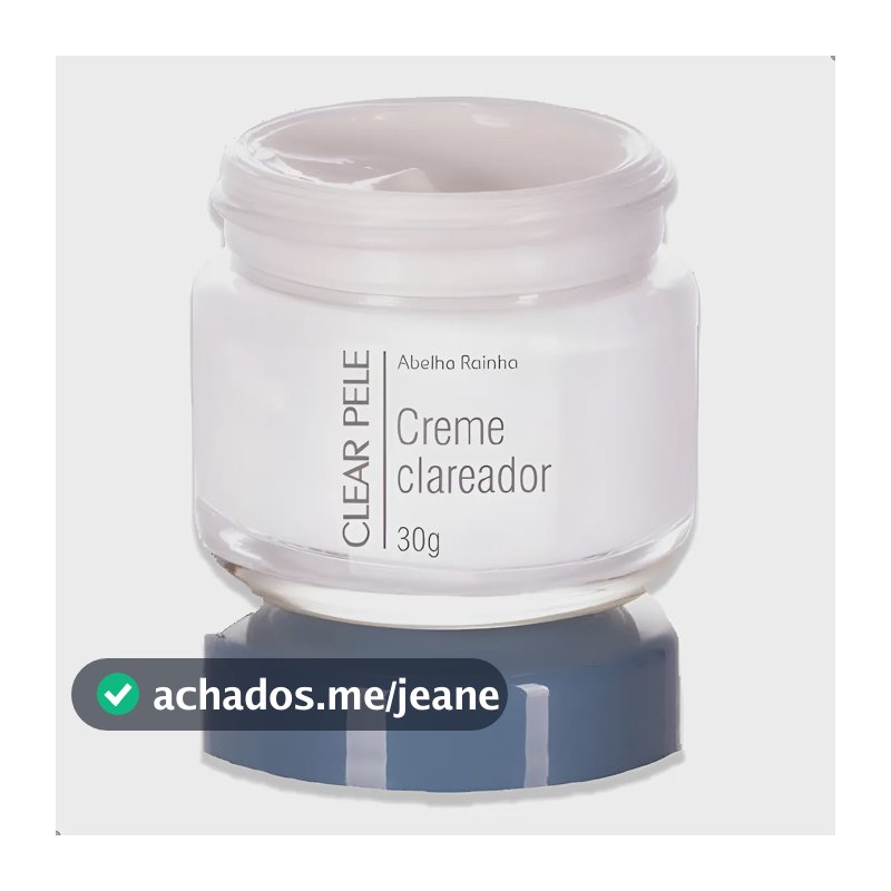Creme Clareador Noturno Tratamento Melasma Abelha Rainha 30g Todo Tipo De Pele Noite