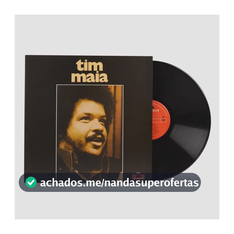 Lp Tim Maia - 1972 - Capa Dupla - Lacrado