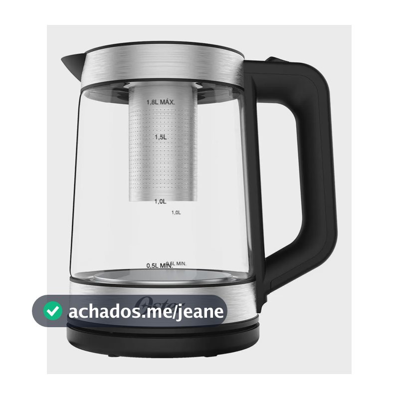 Chaleira Elétrica Oster Tea Com Infusor De Chá 1,8l