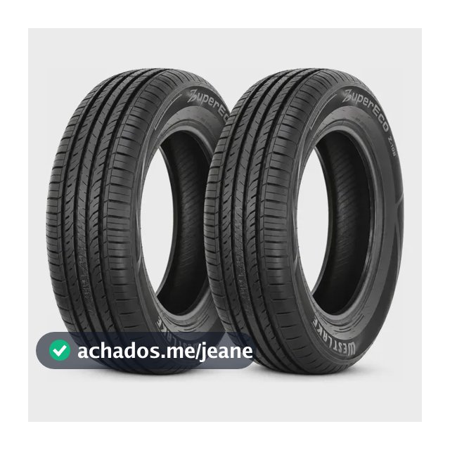 Kit 2 Pneus 195/65R15 91V Westlake ZuperEco Z108 Aro 15