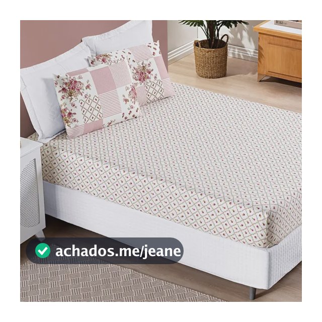Jogo De Cama Bouti Casal Queen 3 Peças Lençol C/ Elástico