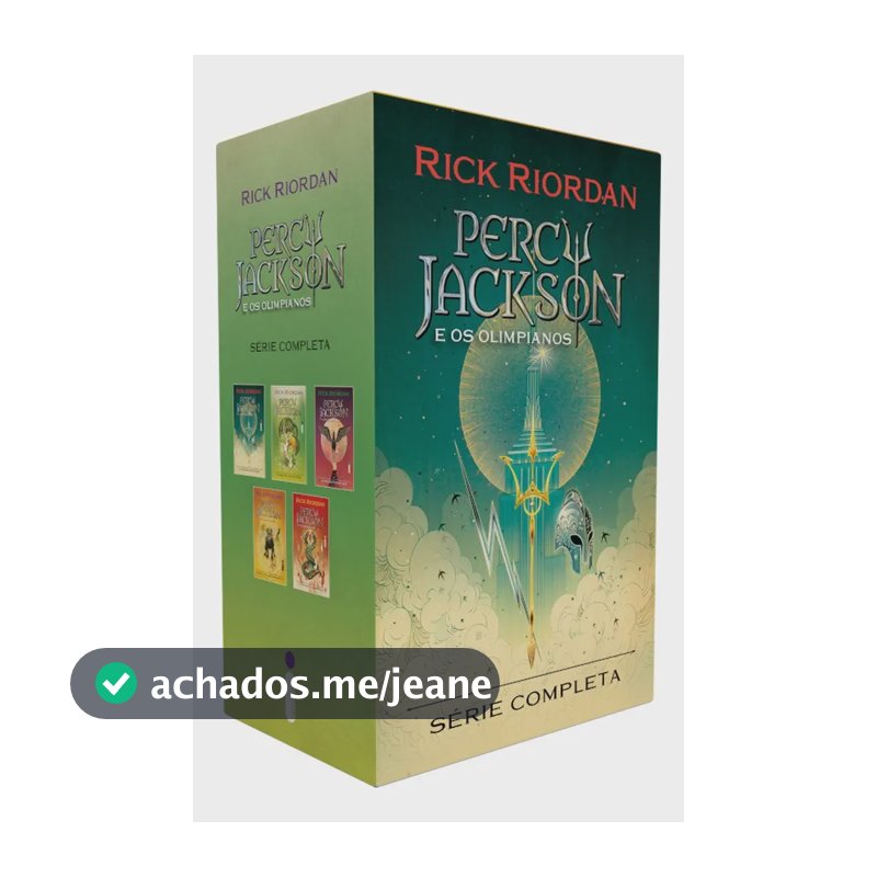 Box Percy Jackson e os olimpianos - Nova edição - Riordan, Rick - Intrínseca - Capa Mole