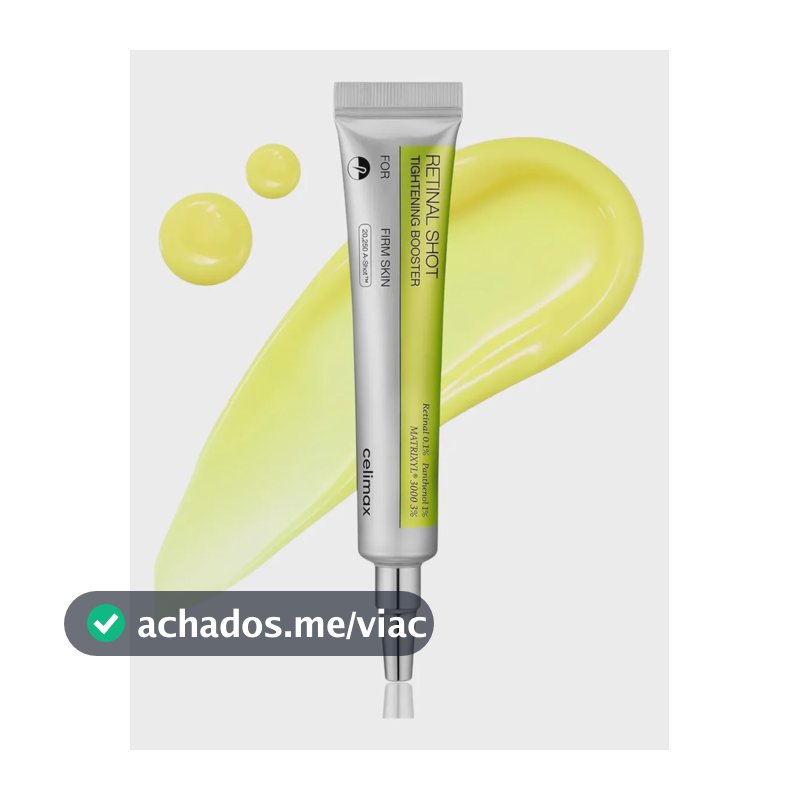 Celimax Retinal Shot Tightening Booster Korea 15ml Pele Todo Tipo De Pele Dia/noite