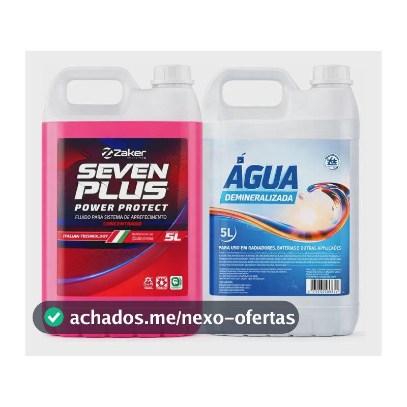 Agua Desmineralizada 5l Com Aditivo Rosa Pronto Uso Zaker Rosa-chiclete