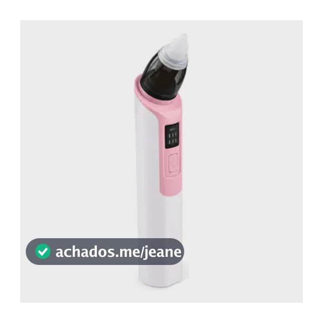 Rosa - Aspirador Nasal Elétrico Portátil Para Bebês E Crianç