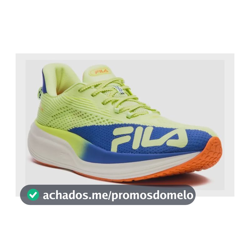Tênis Fila Racer Speedzone Masculino Verde Liso 43 Br