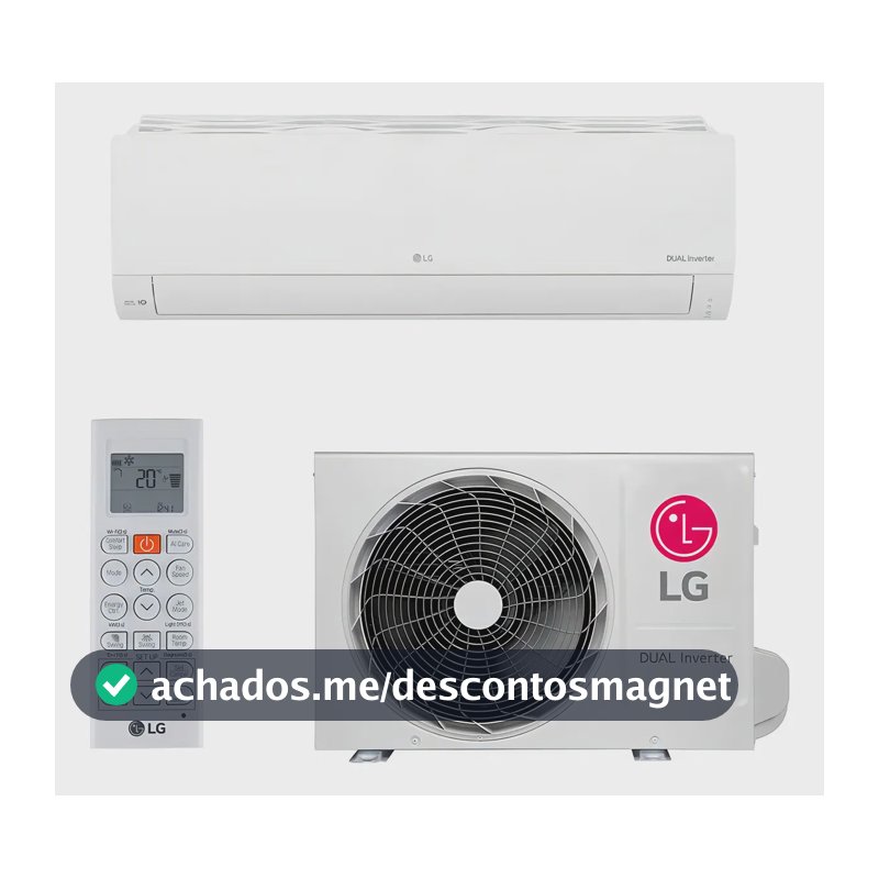 Ar Condicionado LG Dual Inverter Compact +ia 12000 Btus Frio