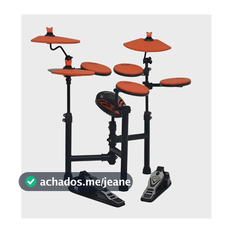 Bateria Eletrônica Orange X-pro C.ibanez Cor Laranja