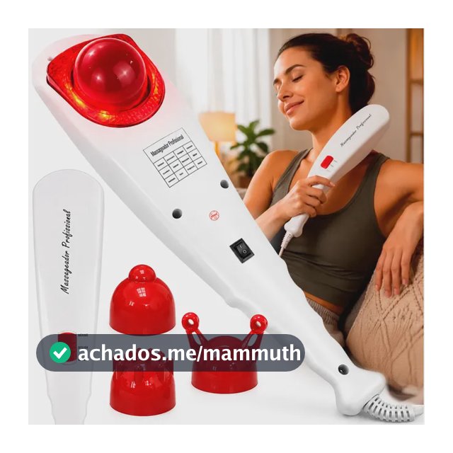 Massageador Infravermelho Elétrico Profissional Fisioterapia