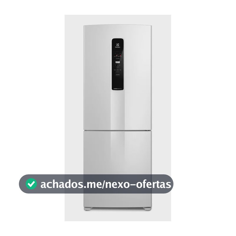 Geladeira Frost Free Inverter 490L Efficient com AutoSense Inverse Branco (IB7) Electrolux