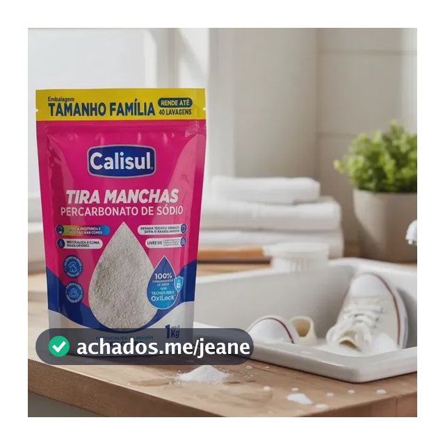 Percarbonato De Sódio Tira Manchas Roupas Brancas Coloridas