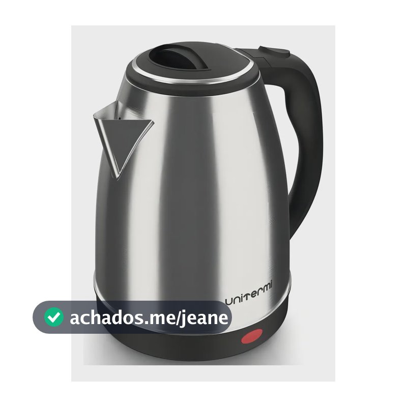 Chaleira Elétrica Unitermi Atacama Inox de 1.8 Litros Com Desligamento Automático