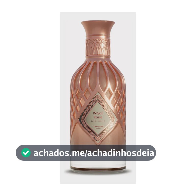 Perfume Árabe Mawwal Royal Rose 100ml Edp Unissex