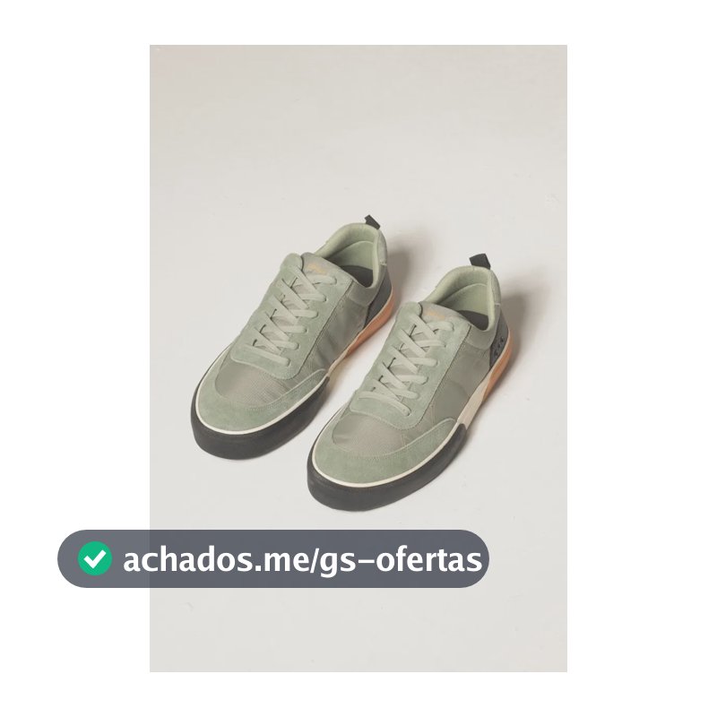 Tênis Masculino Shift Line Osklen Cinza Liso 42 Br