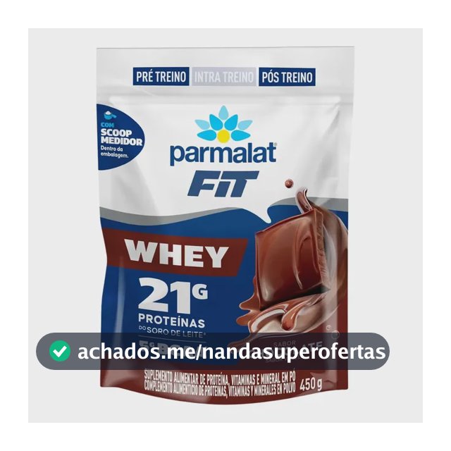 Whey Protein Chocolate 450g Parmalat