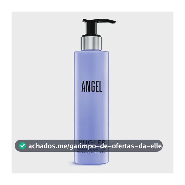 Creme Corporal Perfumado Hidratante de Nutrição Profunda que Combate o Ressecamento com Manteiga de Karité, Mugler Angel, 200ml