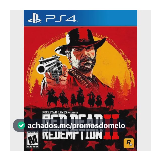 Jogo Red Dead Redemption 2 Ps4 Fisico