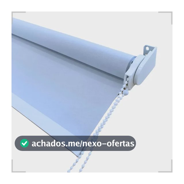 Cortina Rolo Blackout 0% Portas/janelas 1,80 L X 1,40 A