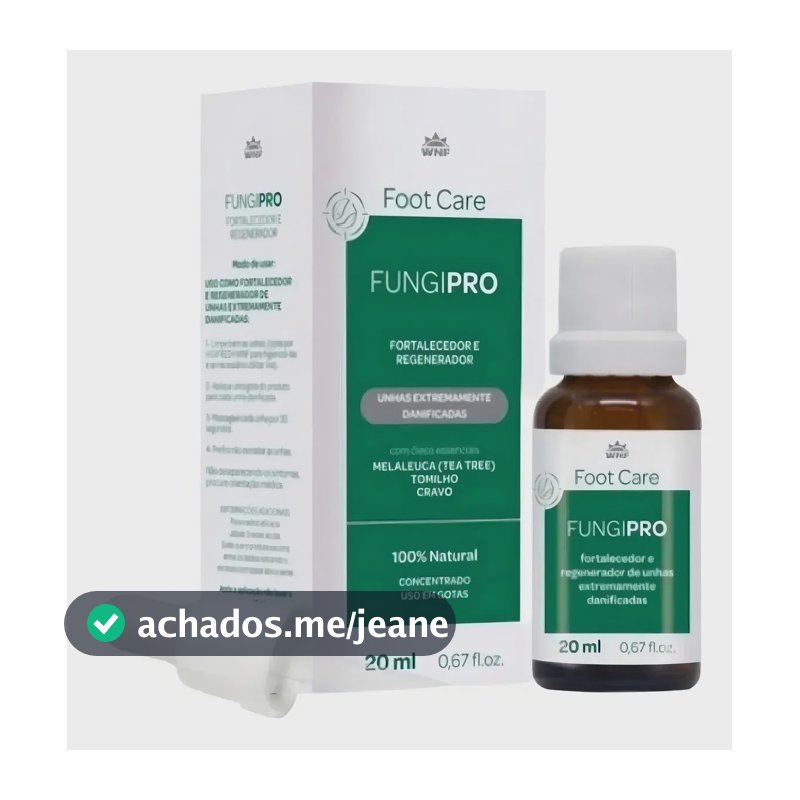 Fungipro WNF Fortalecedor de Unhas 20ml Foot Care