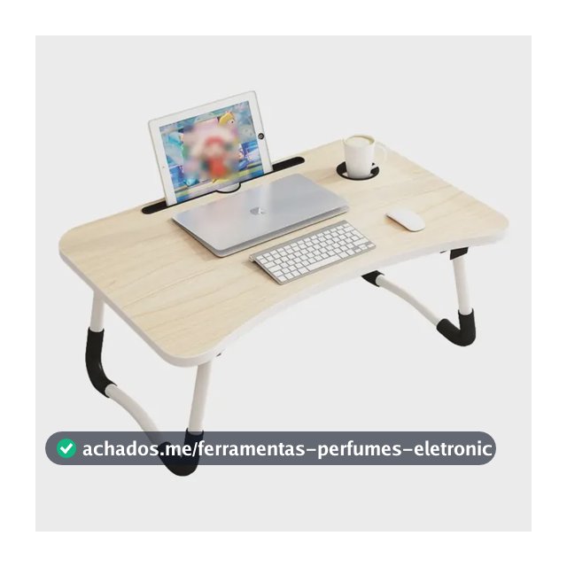 Mesa Portátil Dobrável P Notebook  Home Office Cama Refeição