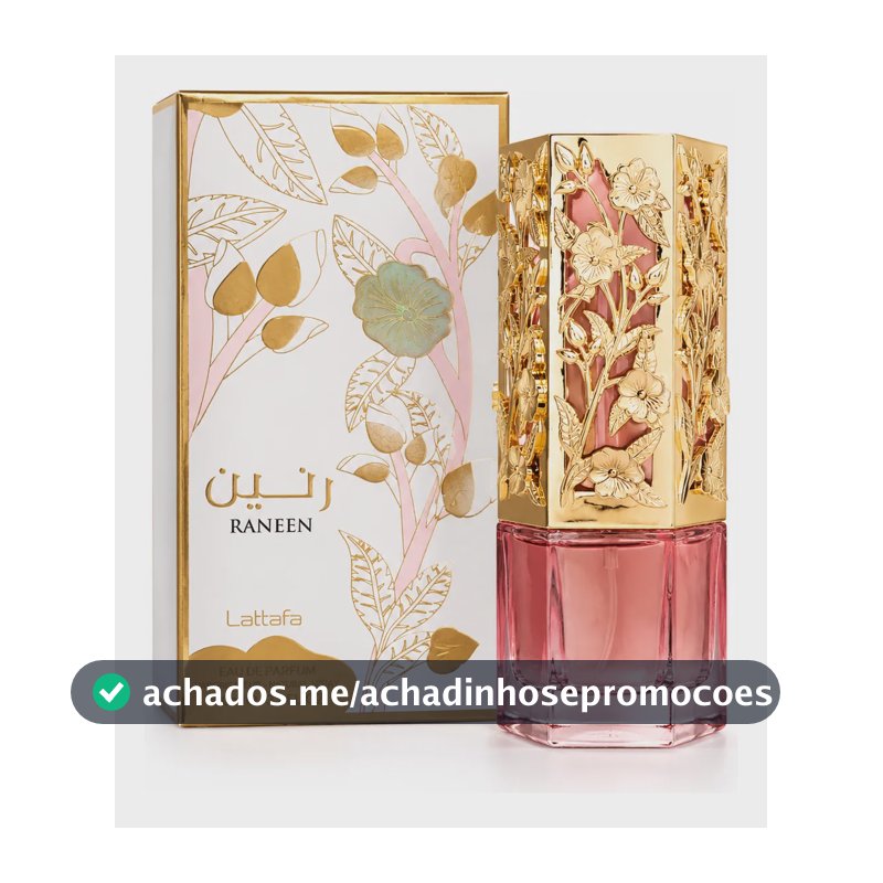 Perfume Árabe Lattafa Raneen, Feminino 80ml