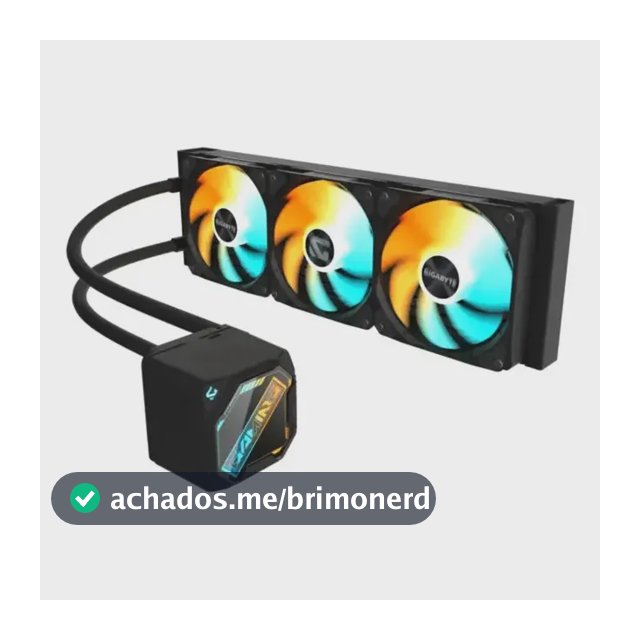 Water Cooler Led Sincronizável Gigabyte Gaming 360 Argb