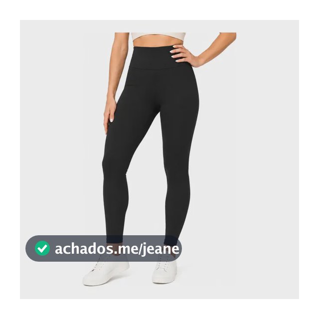 Calça Legging Feminina Cintura Alta Academia Treino Térmica