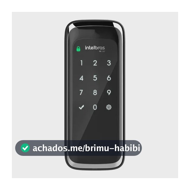 Fechadura Digital De Sobrepor Intelbras Fr 101