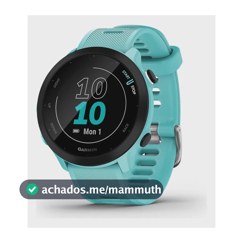 Relógio Garmin Forerunner 55 Azul Gps Esportivo Azul 42mm