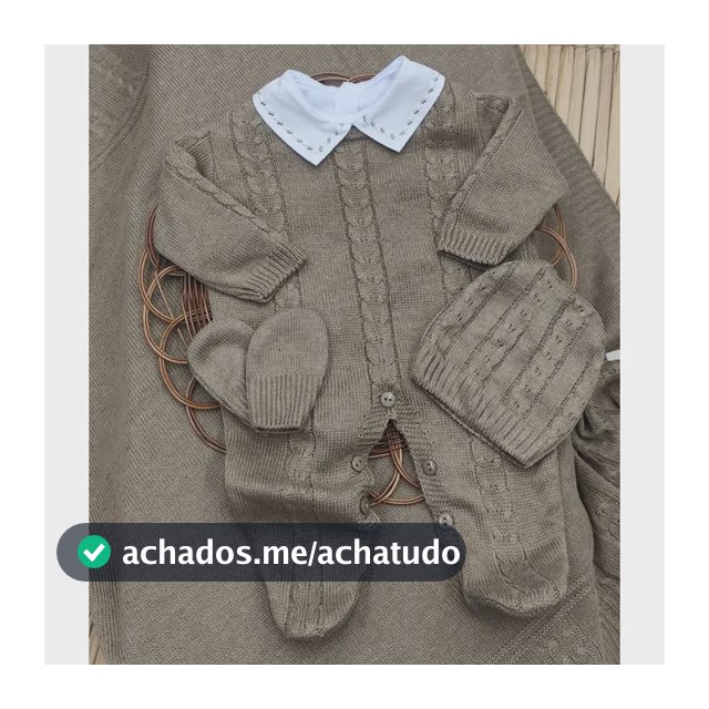 Conjunto Samy Baby Luxo Recém Nascido 5 Peças Inverno