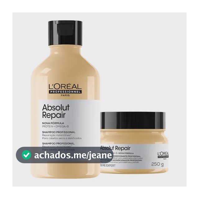 Kit L'oréal Professionnel Absolut Repair Shampoo + Mask