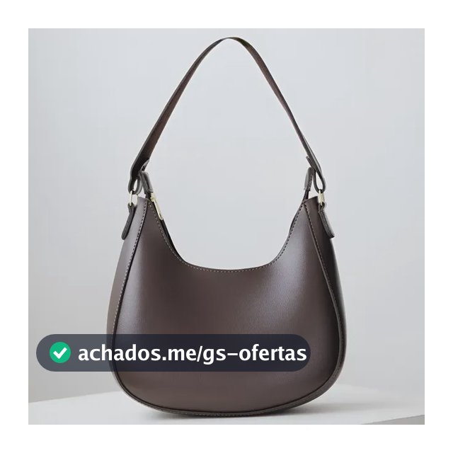 Bolsa Feminina Baguete Espaçosa De Ombro Estilosa Casual