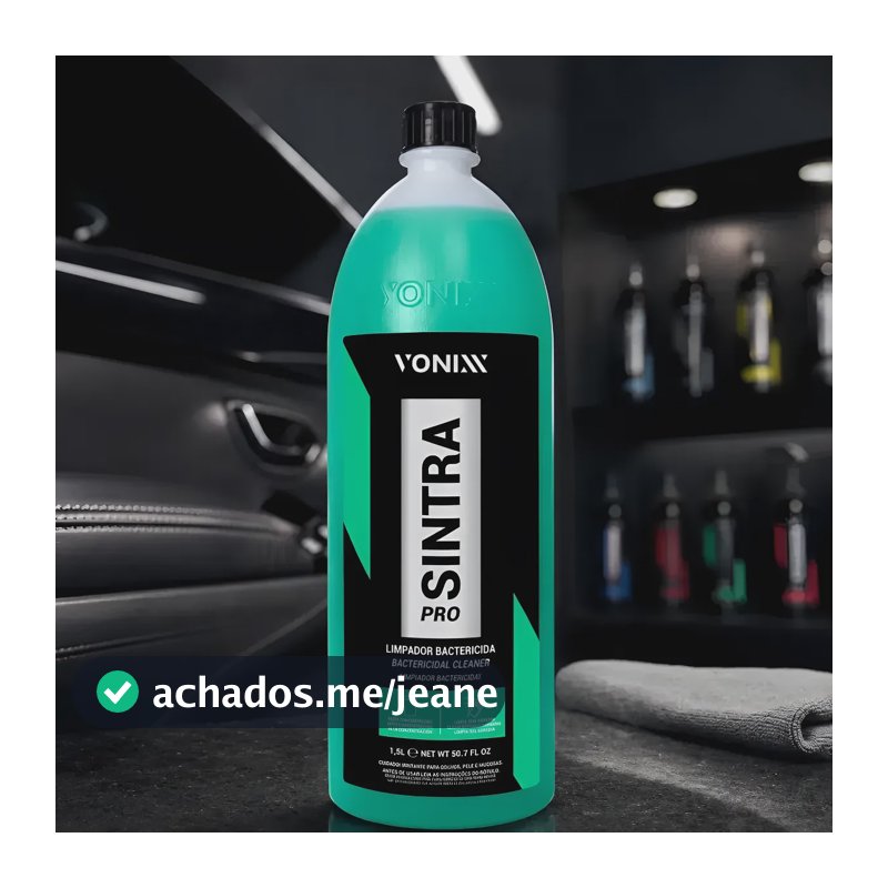 Vonixx Sintra Pro Limpeza Interna De Veiculo 1,5l Bactricida