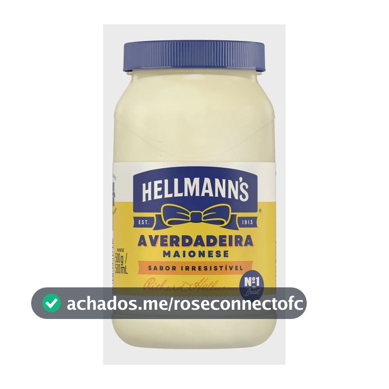 Maionese Hellmann's tradicional 500g