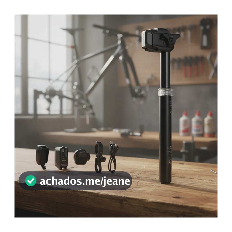 Canote Retrátil Eletrônico Seekrun Mtb Recarregavel 31.6 120mm