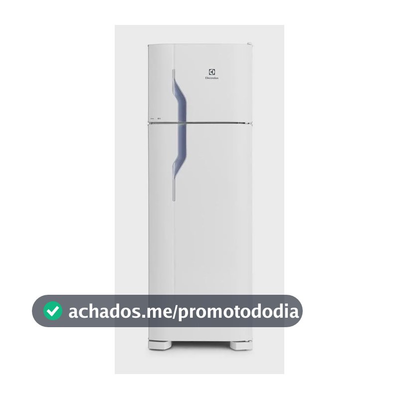 Geladeira Electrolux Cycle Defrost 260L Super Freezer Duplex Branca DC35A