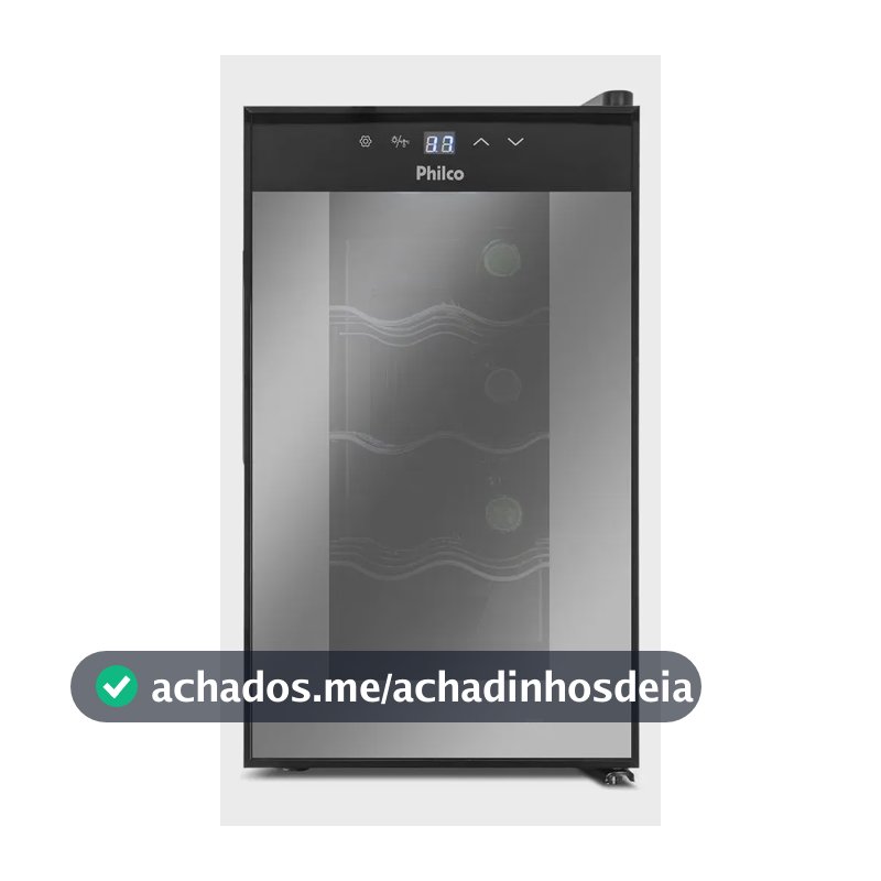 Adega Pad8 Display Eletrônico 8 Garrafas Philco