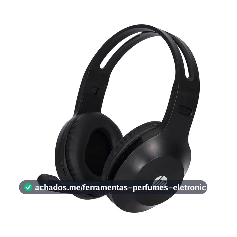 Headset Office Hp Dhh-1601 Conexão P3 Preto