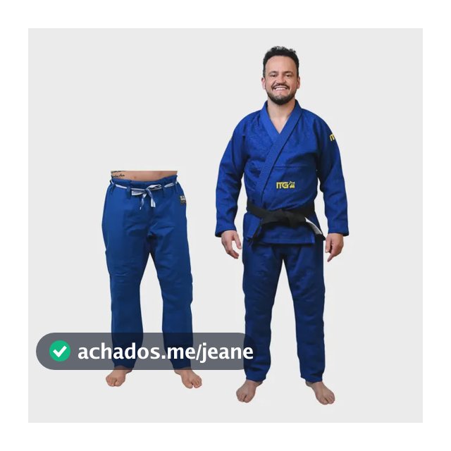 Kimono Jiu Jitsu Trançado  +  Calça A Vulsa De Jiu Jitsu