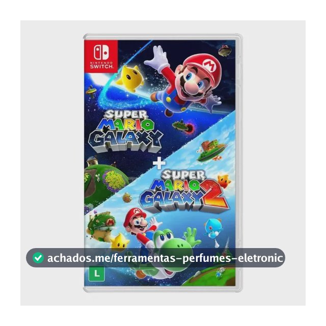 Super Mario Galaxy y Super Mario Galaxy 2 Switch Fisico