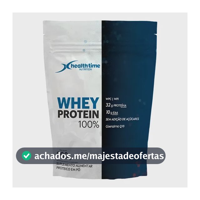Whey Protein 100% Isolado Zero Açúcar 32g Proteína 900g