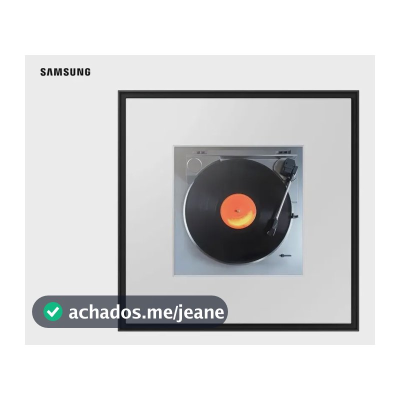 Music Frame Samsung Ls60d,alexa Built-in Cor Preto