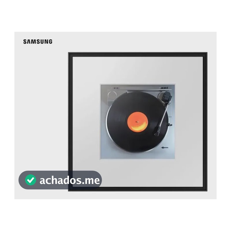 Music Frame Samsung Ls60d,alexa Built-in Cor Preto
