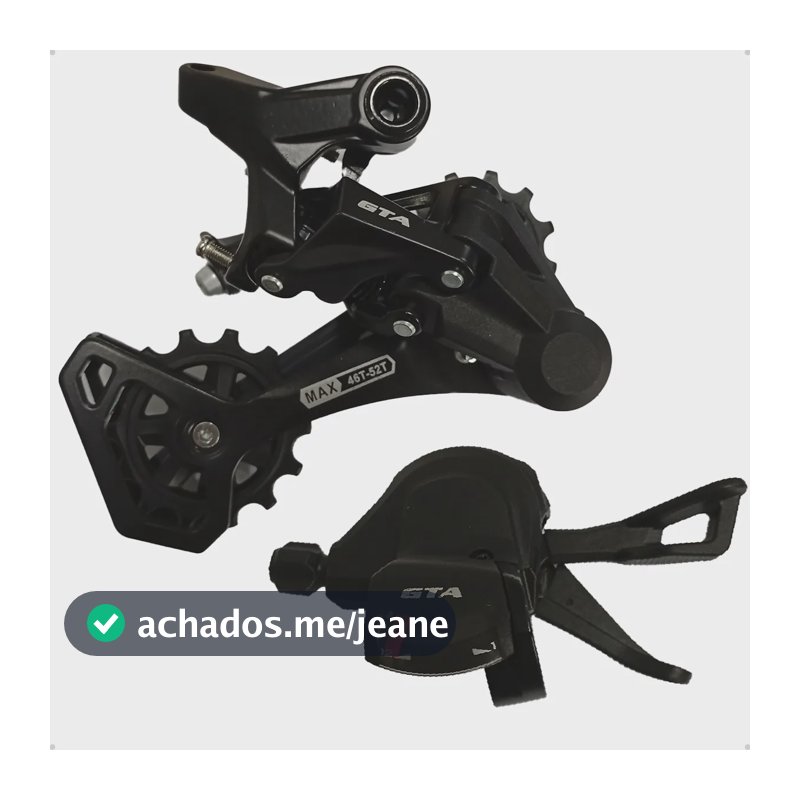 Kit Câmbio 12 Velocidades Mtb Gta 12v Alavanca E Traseira